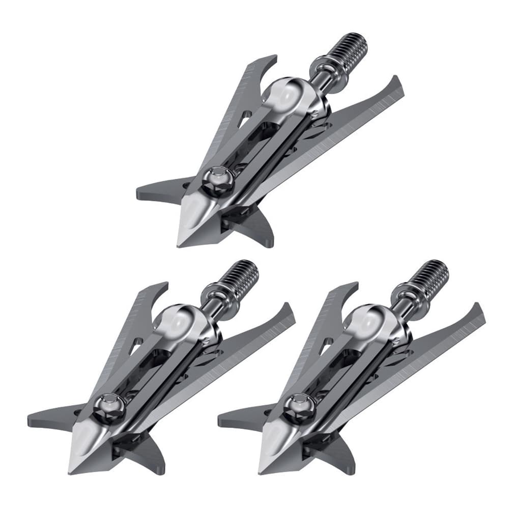 Ravin Steel Broadheads 100 Grain Fixed-Blade Crossbow Broadheads R101 - 3 Pack