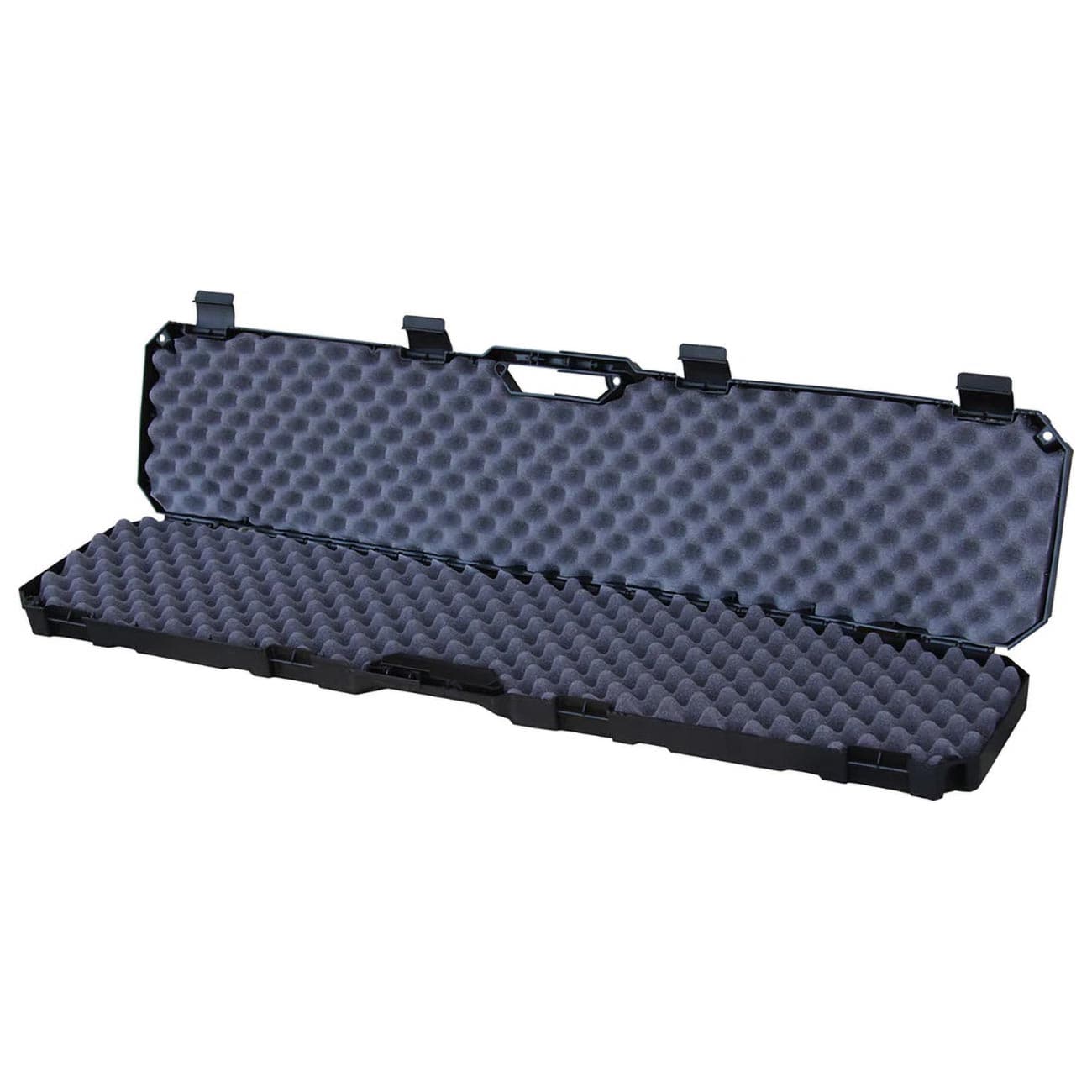 MTM Single Scoped Rifle Case 51 in RC51 Black High-Impact Plastic