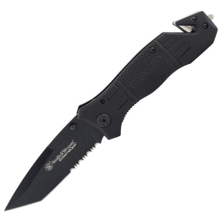 Smith & Wesson Extreme Ops Folding Pocket Knife SWFR2S 3.3 in Tanto Blade