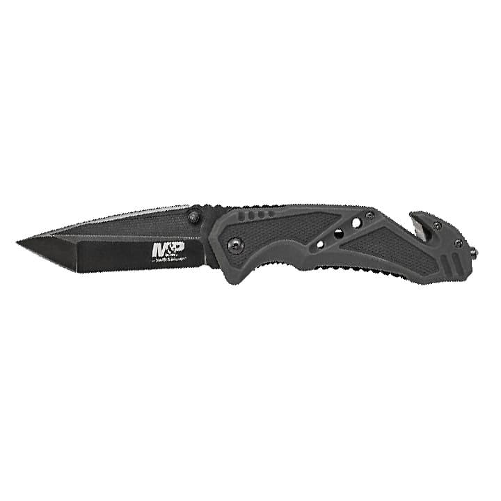 Smith & Wesson M&P Tanto Folding Rescue Knife SWMP11B 3.87 in Tanto Blade