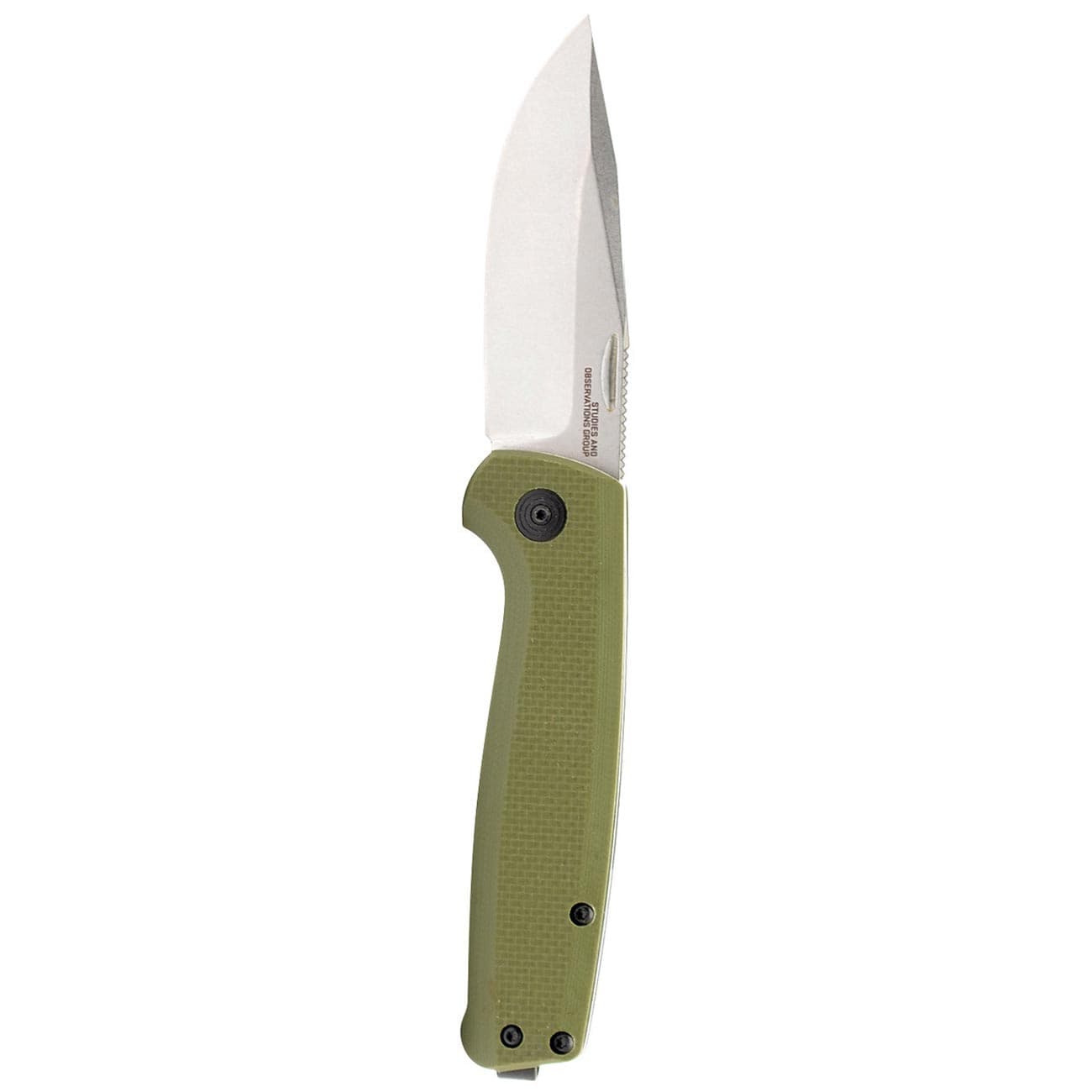 SOG Terminus SJ Folding Pocket Knife TM1004-BX 2.95 in D2 Steel OD Green