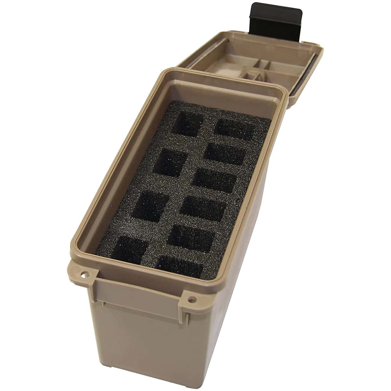 MTM Tactical Mag Can TMCHG for 10 Double Stack Handgun Mags Dark Earth