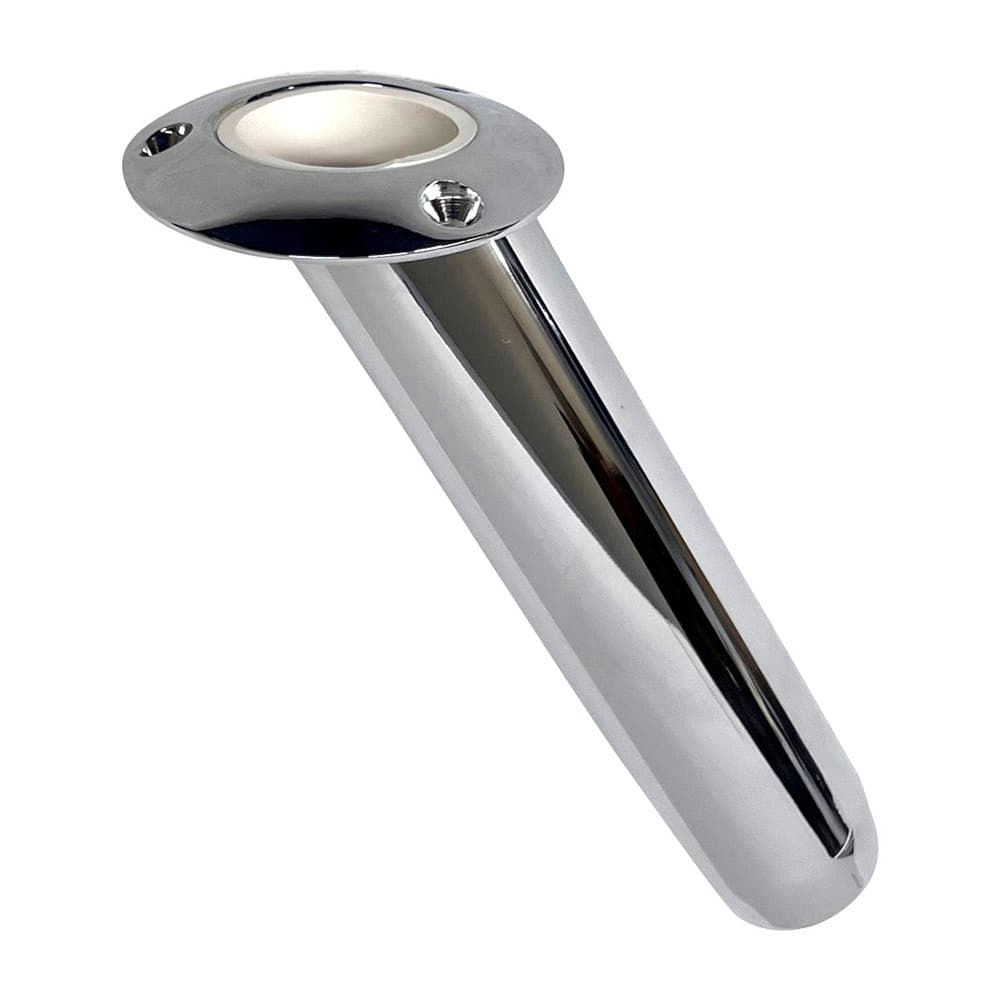 Rupp Marine 30 Degree Fixed Standard Rod Holder CA-SS30-SMF Stainless Steel