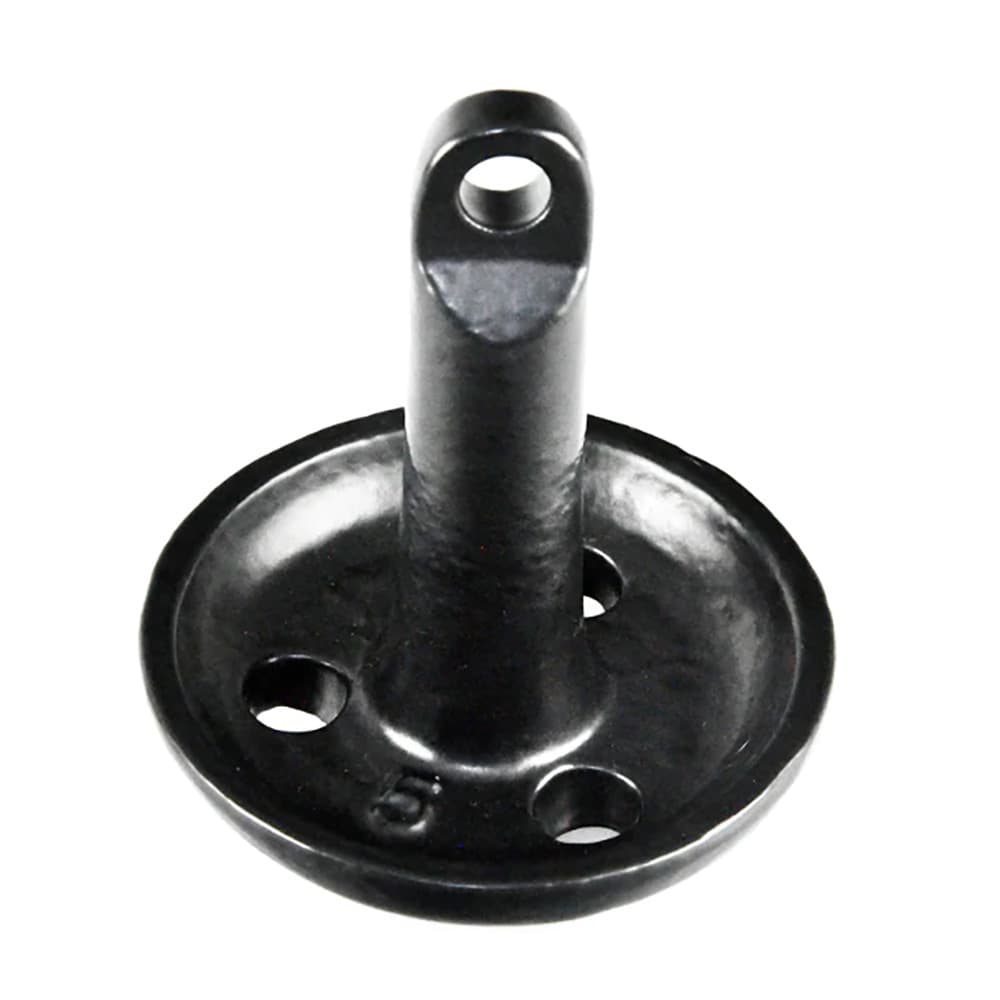 YakGear 5 lb Mushroom Anchor 01-0010-01B Vinyl-Coated Cast Iron