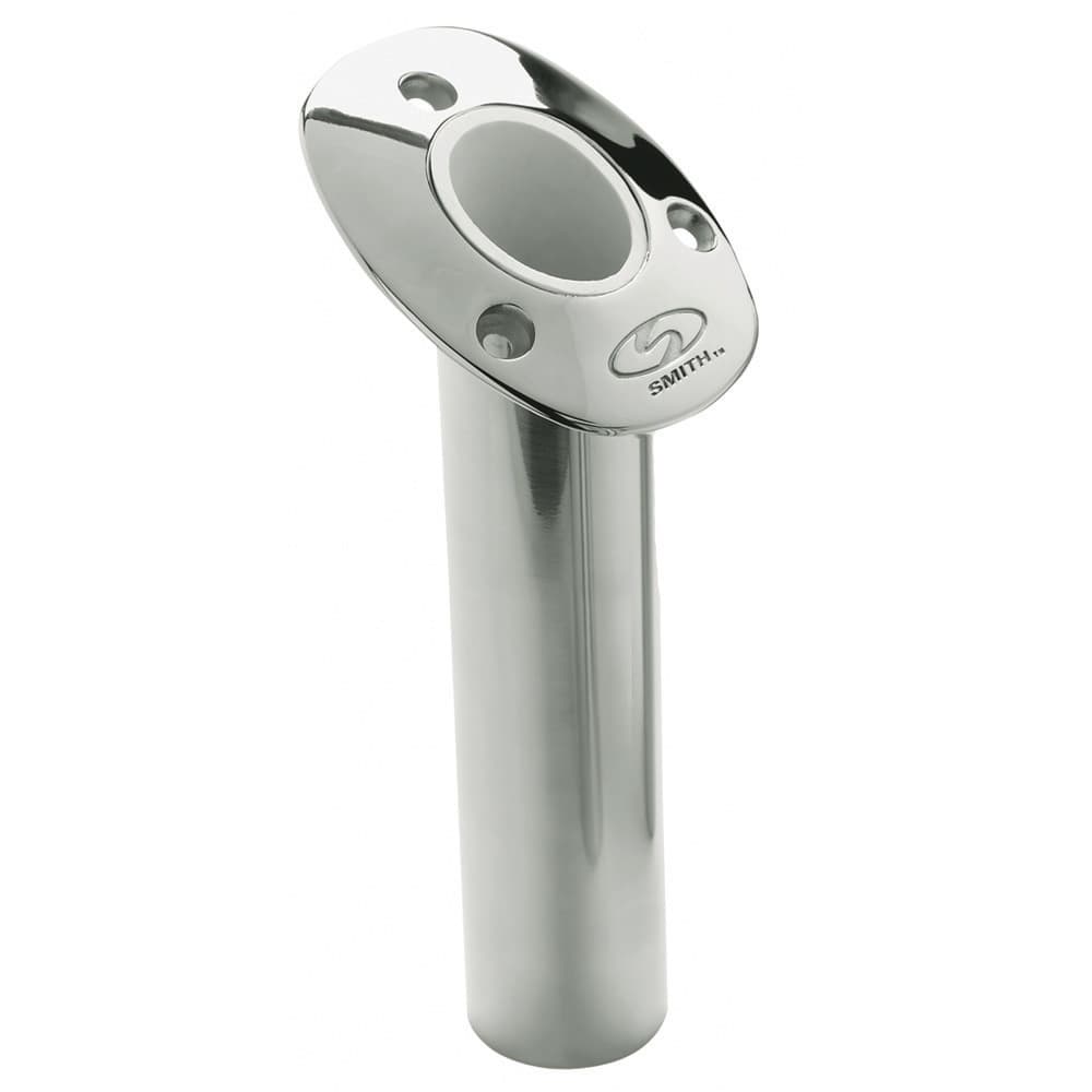 C.E. Smith Flush Mount Rod Holder 53672CA 30 Degree Stainless Steel