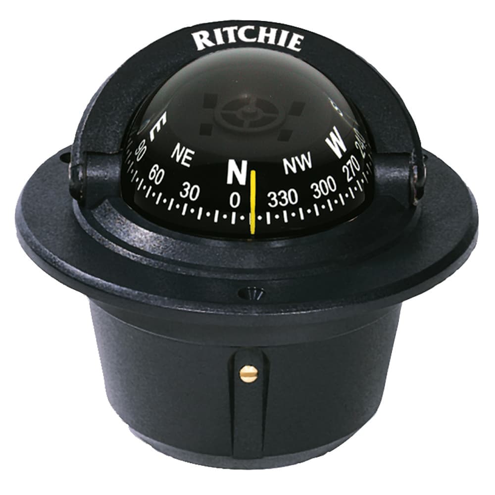 Ritchie F-50 Explorer Flush Mount Compass Black