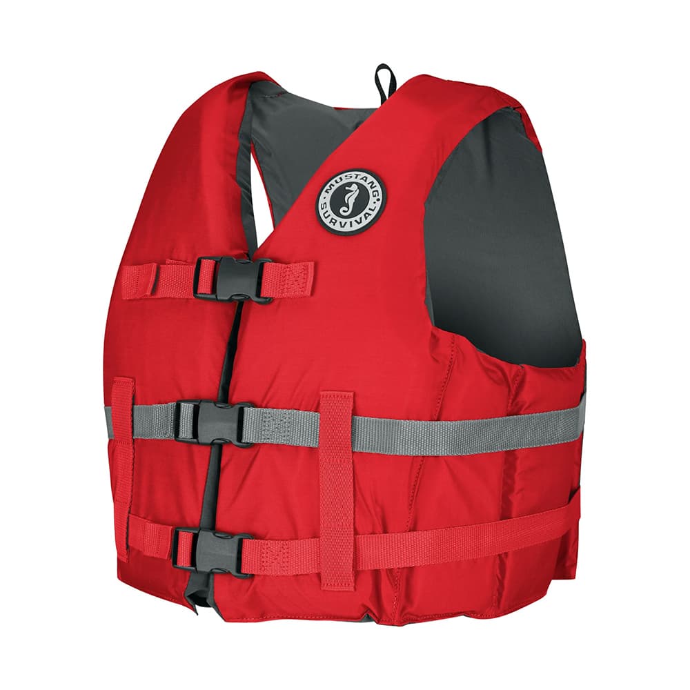 Mustang Survival Livery Foam Vest MV7010-4-M/L Red M/L