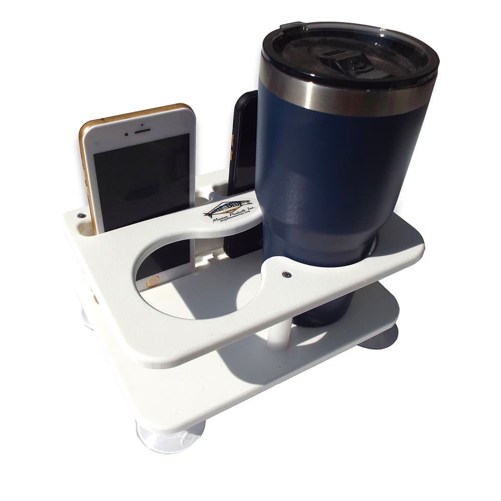 Deep Blue Marine Drink Binocular Cell Phone Holder SMDH-CELL Suction Cup Mount