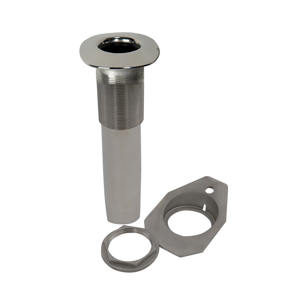 C.E. Smith Screwless Flush Mount Rod Holder 53676 0 Degree Stainless Steel