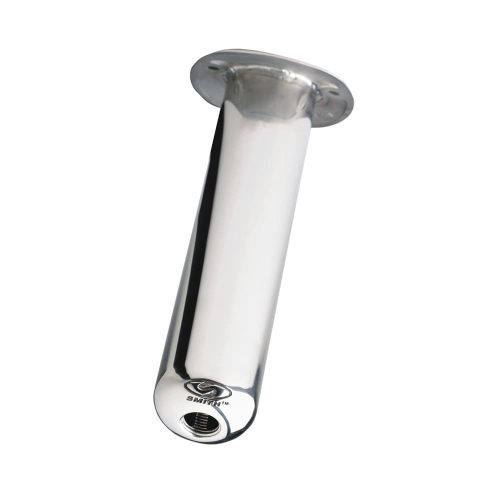 C.E. Smith 80 Series Flush Mount Rod Holder 53680CA 0 Degree 10-1/2 In Deep