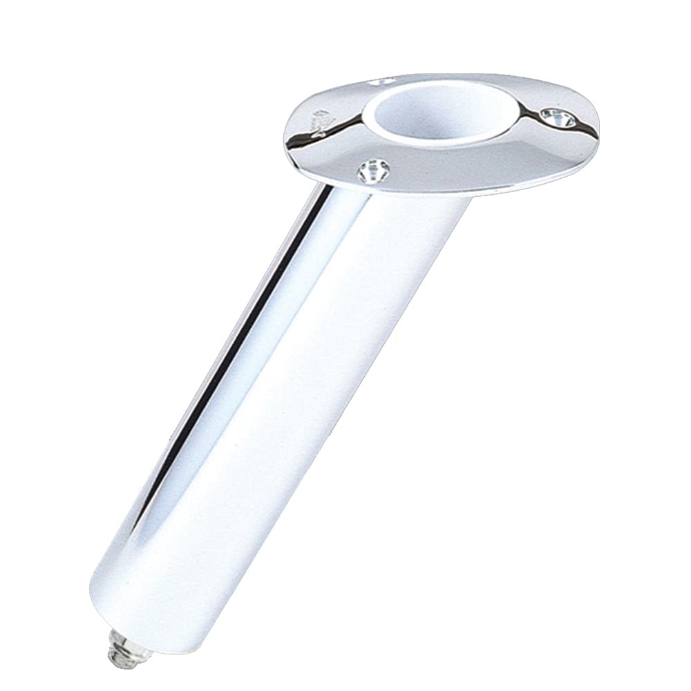 Lee's Tackle RH575 30° Stainless Steel Swivel Base Flush Mount Rod Holder