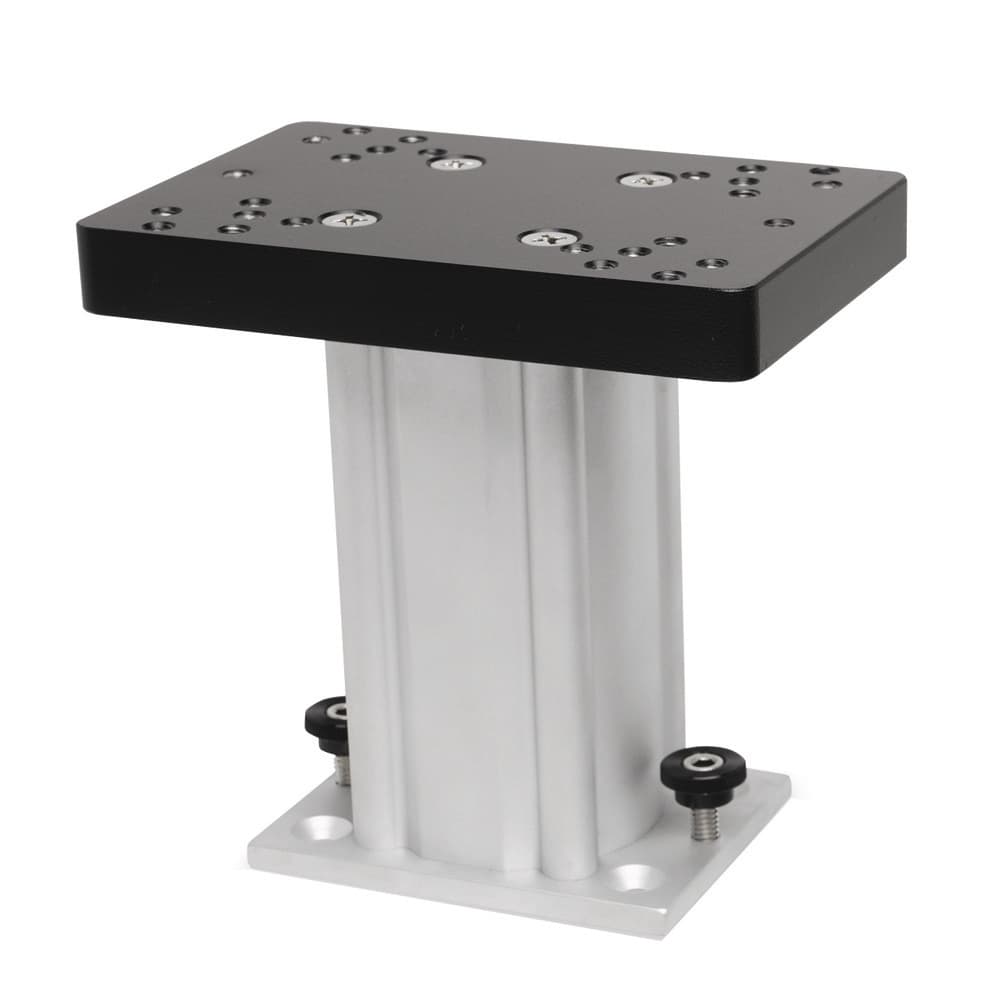 Cannon Aluminum Fixed-Base Downrigger Pedestal Mount 1904031 6 in