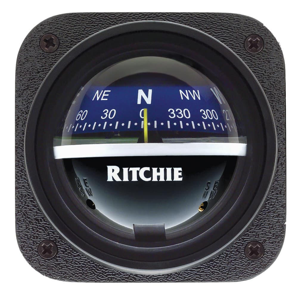 Ritchie Explorer Bulkhead Mount Compass V-537B 2 3/4 in Blue Dial