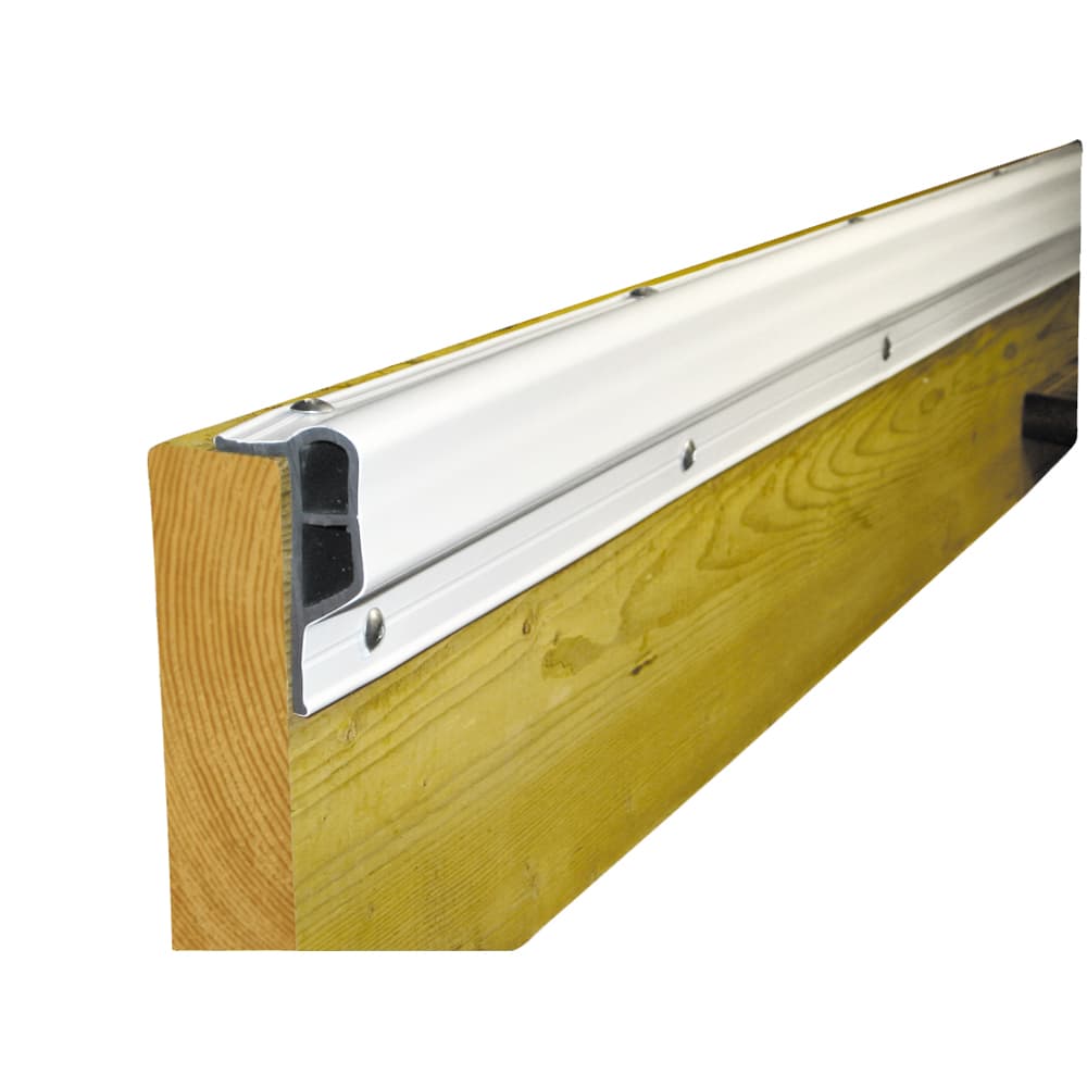 Dock Edge Dockguard Economy PVC Profile DE1135F 10 ft White Bumper