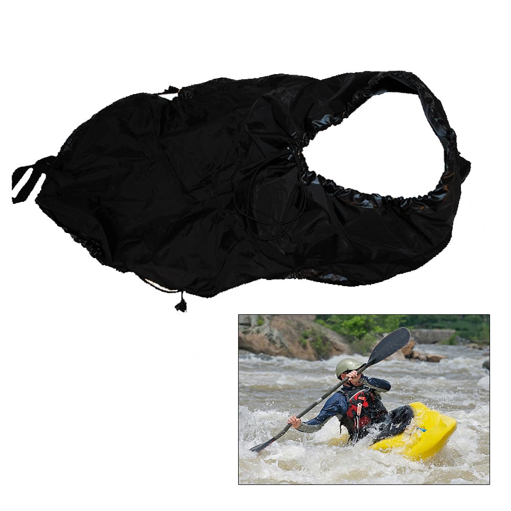 Attwood Universal Fit Kayak Spray Skirt 11776-5 Black