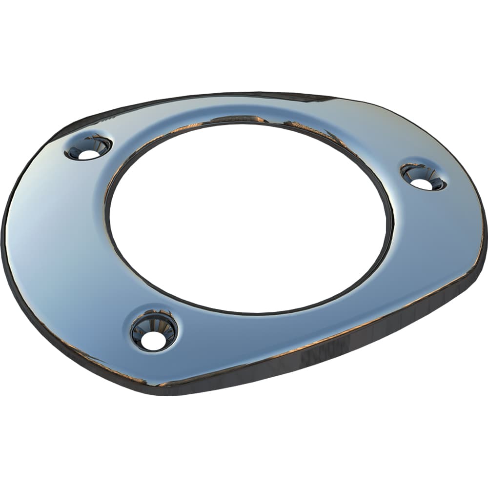 Mate Series Stainless Steel Cap 2000CS for Oval Plastic Rod Holders