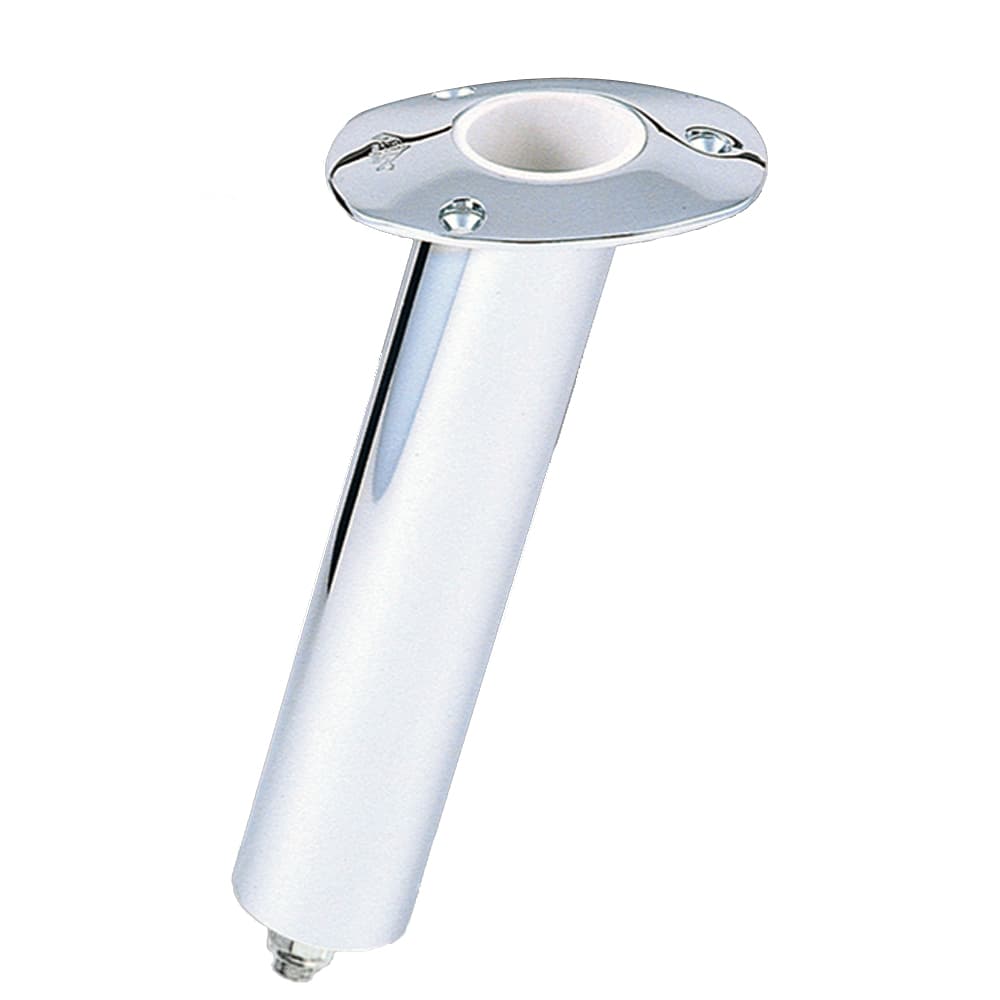 Lee's Tackle Close Ended Rod Holder w/Hose Barb RH5329H Stainless Steel