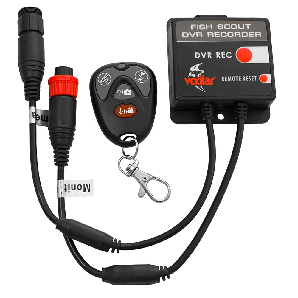 Vexilar Fish-Scout Portable Digital Video Recorder DVR100 w/Remote