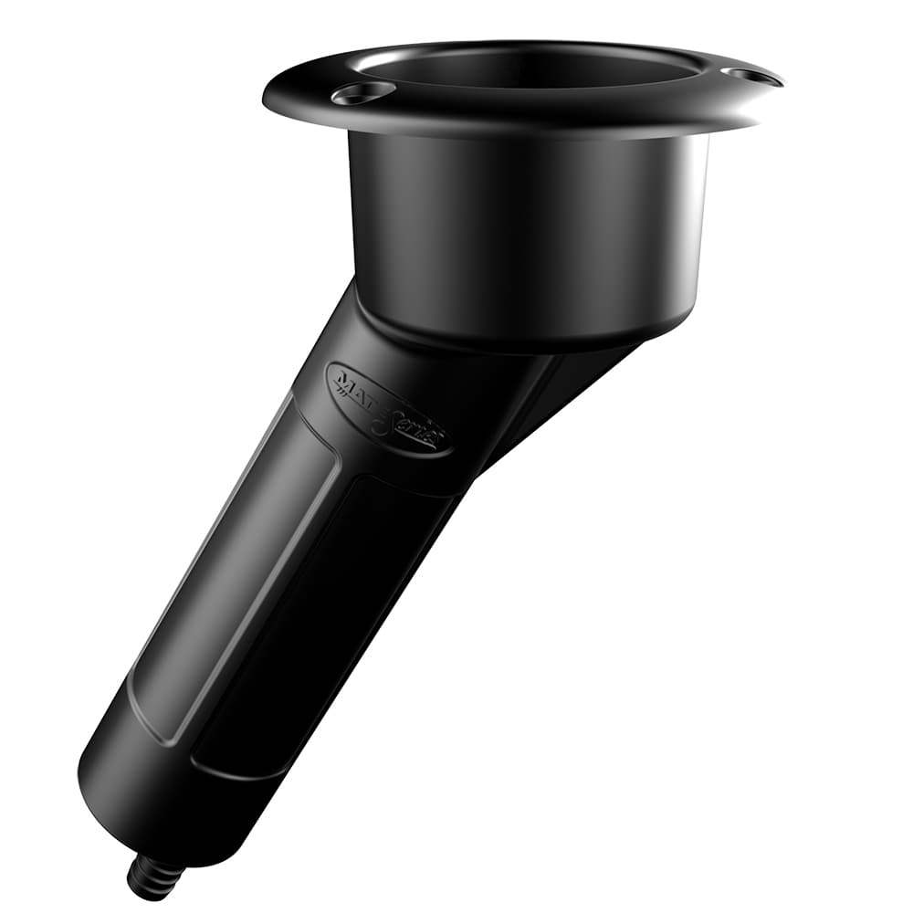 Mate Series ABS Rod & Cup Holder P1030DB 30° Drain Round Top Black