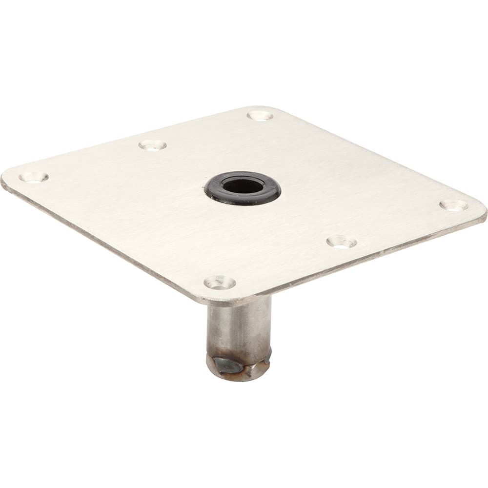 Attwood SWIVL-EZE 7x7 Lock'N-Pin Boat Seat Base SP-67739-T Zinc Plated Steel
