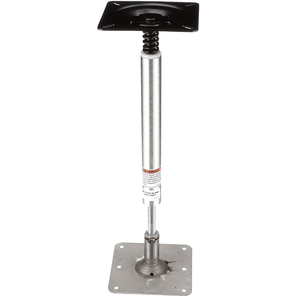 Attwood SWIVL-EZE Lock'N-Pin Pedestal Kit 977339-T 13in Post 7x7 SS Base