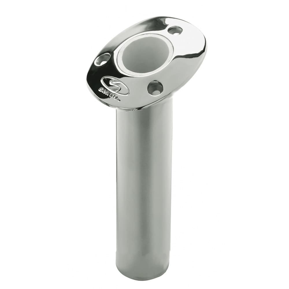 C.E. Smith 70 Series Flush Mount Rod Holder 53671CA 15 Degree Stainless Steel