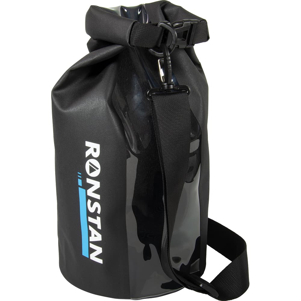 Ronstan Dry Roll-Top Waterproof Bag RF4012 10L Black with Window