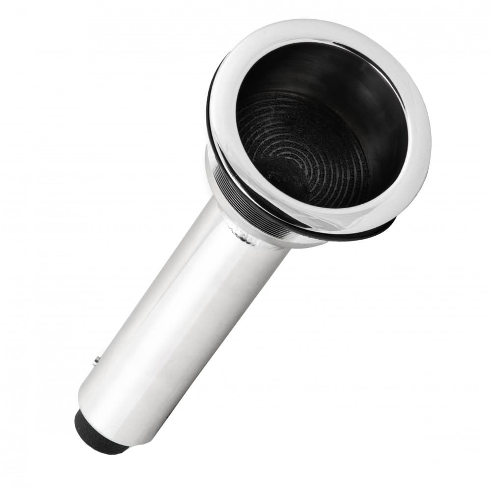 Whitecap Rod/Cup Holder S-0628C 304 Stainless Steel 15 Degree