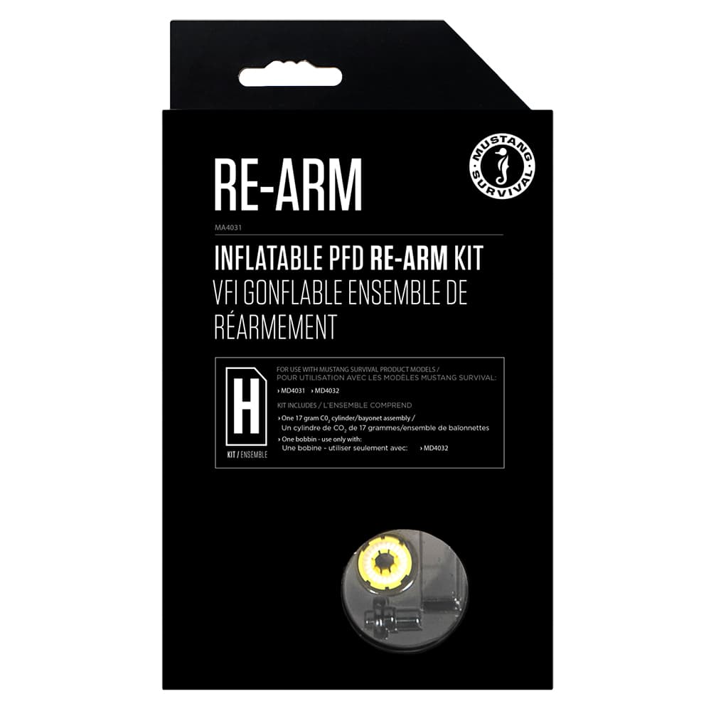 Mustang Survival Re-Arm Kit H MA4031-0-0-101 17g Auto/Manual CO2