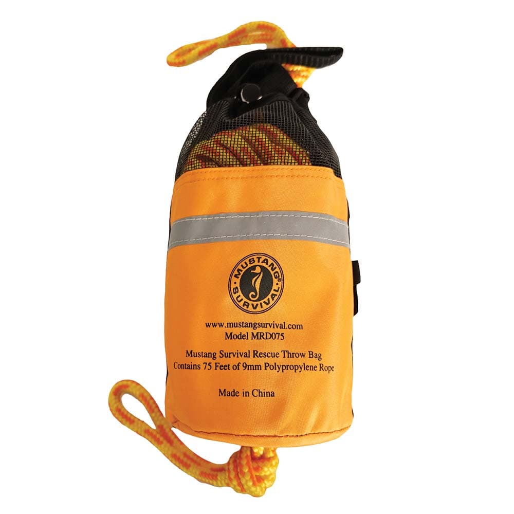 Mustang Survival Throw Bag MRD075-0-0-215 75 Ft Rope