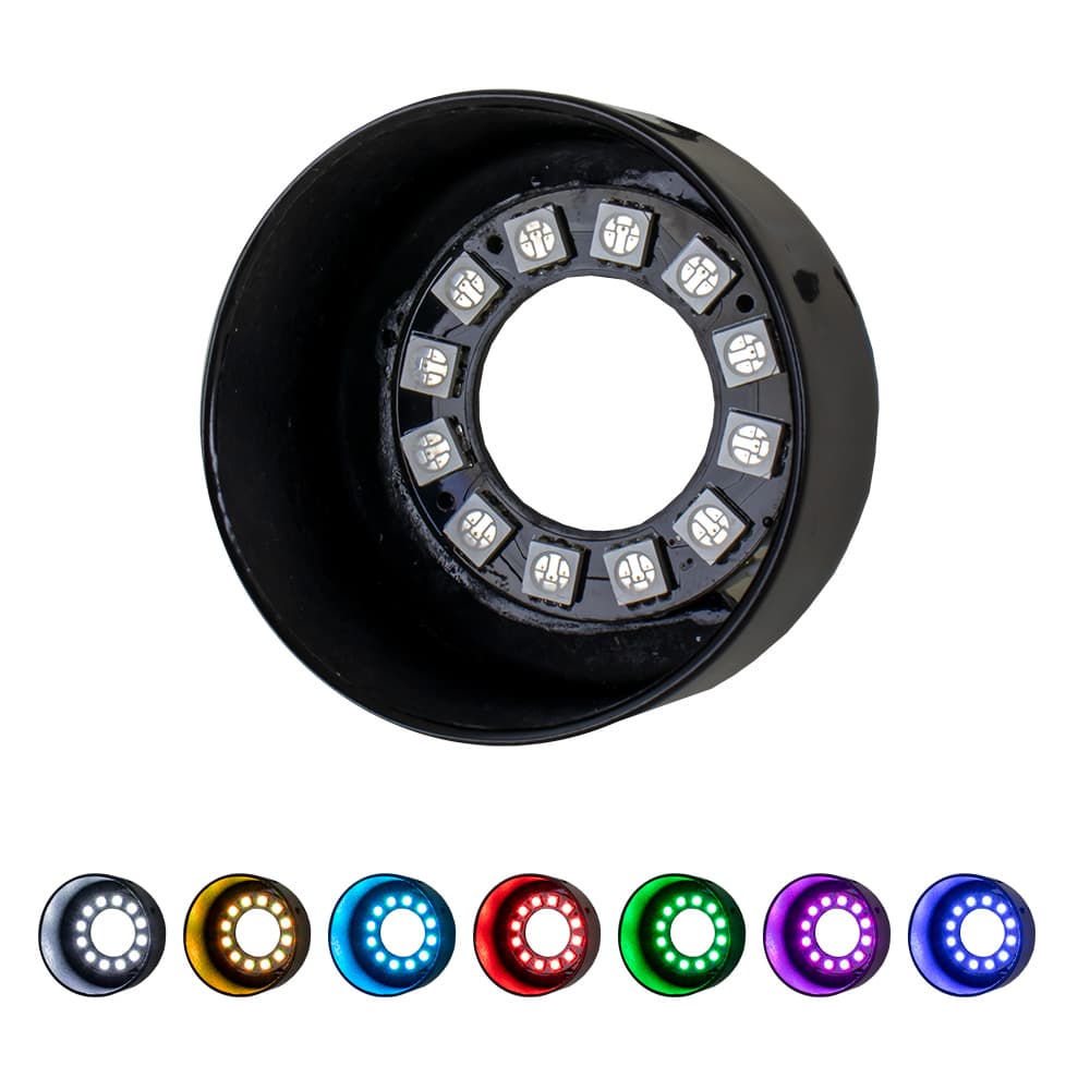 Sea-Dog LED RGB Rod Holder Cap Light 325188-1 2 In Diameter