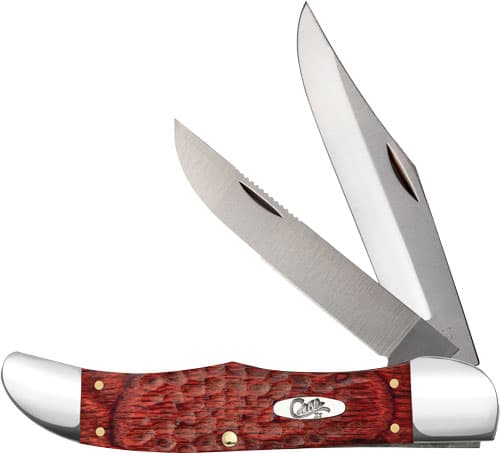 Case Rosewood Standard Jig Folding Hunter Knife 00189 Tru-Sharp Steel