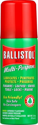 Ballistol Multi-Purpose Oil 120014 1.5 oz Aerosol Gun Cleaner Lubricant