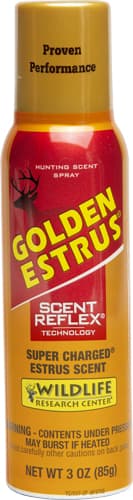 Wildlife Research Center Golden Estrus Deer Scent Spray 4043 3 oz Aerosol