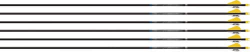 Easton Sonic 6.0 340 Spine Carbon Fiber Hunting Arrows 430632 6 Pack