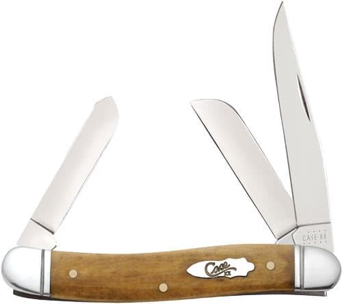 Case Medium Stockman Pocket Knife 58185 Antique Bone Smooth