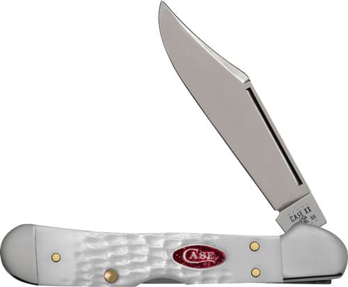 Case SparXX Mini CopperLock Folding Knife 60185 White Synthetic