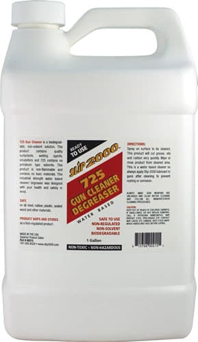 Slip 2000 725 Gun Cleaner and Degreaser 60215 1 Gallon