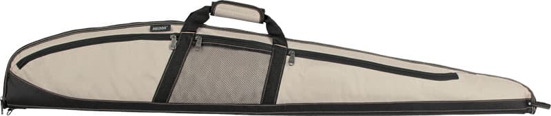 Bulldog Plus Shotgun Case BD225 52 In Taupe W/ Black Water-Resistant Nylon