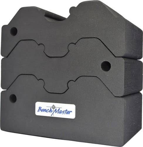 Benchmaster Weapon Rack Adjustable 3-Piece Bench Block BMWRABB3 Rubber