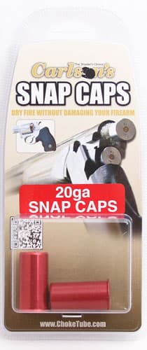 Carlson's Aluminum 20 Gauge Snap Caps 00101 2 Pack