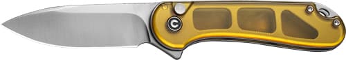 CIVIVI Elementum II Button Lock Folding Knife C18062P-7 Polished Ultem Handle