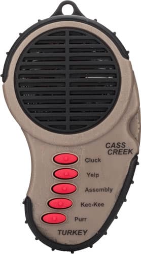Cass Creek Ergo Electronic Turkey Call CC969 5 Turkey Sounds