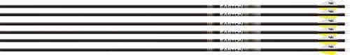 Easton 5.0 340 Spine Fletched Carbon Arrows 002004 6 Pack