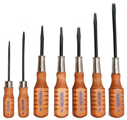 Grace USA Pistolsmith Screwdriver Set GRHG7 7-Piece Gun Care Tools