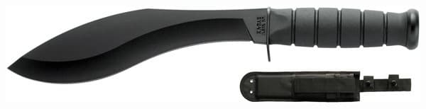 KA-BAR Combat Kukri Fixed Blade Knife 1280 1095 Cro-Van Steel