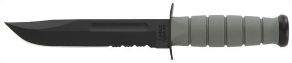 KA-BAR Fighting/Utility Knife 5012 Foliage Green Serrated Blade