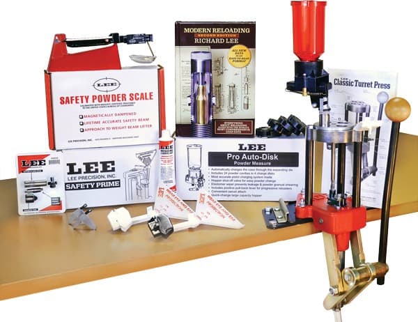 Lee Precision Classic Turret Press Kit 90304 4-Hole Turret Press