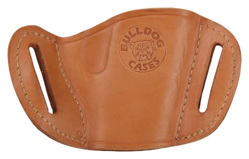 Bulldog Belt Slide Holster MLT-RS Tan RH Small Frame Revolver 2-4 in