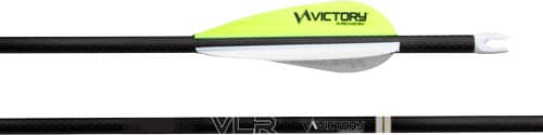 Victory Archery VLR Elite 350 Fletched Arrows VLRE-350FA-6 6 Pack